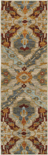 Oriental Weavers Sedona 6357A Beige/Orange Area Rug 2'3'' X 7'6'' Runner