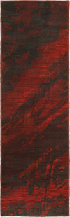 Oriental Weavers Sedona 6367B Red/Charcoal Area Rug 2'3'' x 7'6'' Runner