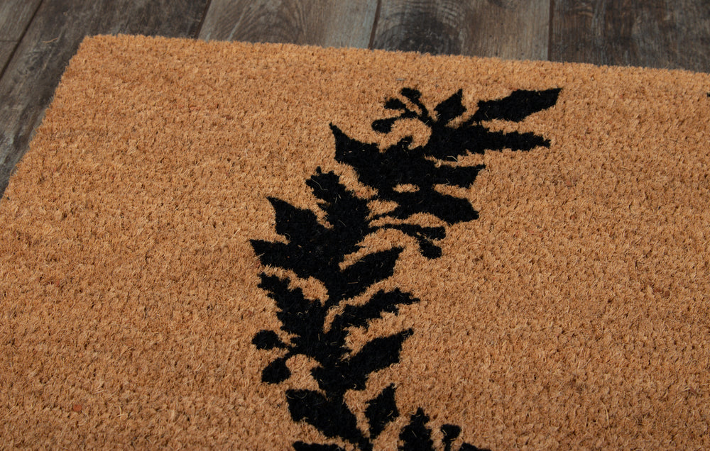 Momeni Park Holiday Laurel PAR-6 Black Area Rug by Erin Gates