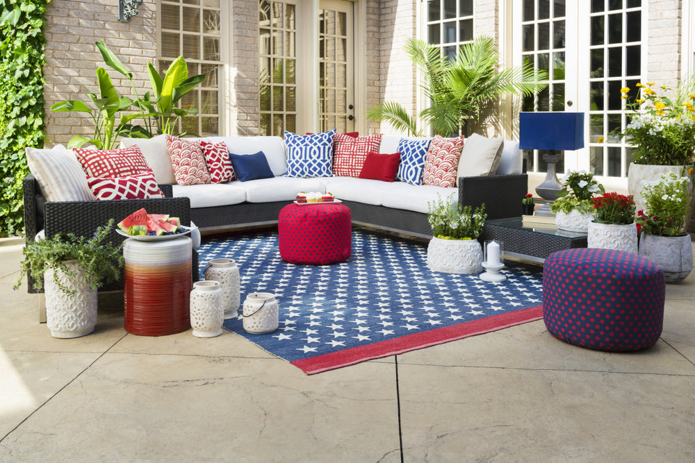 Surya Picnic PIC-4011 Area Rug Style Shot Feature