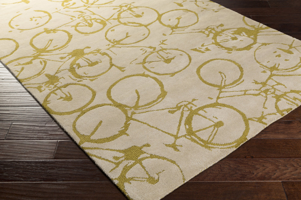 Surya Peerpressure PSR-7005 Area Rug by Mike Farrell 5x8 Corner Feature