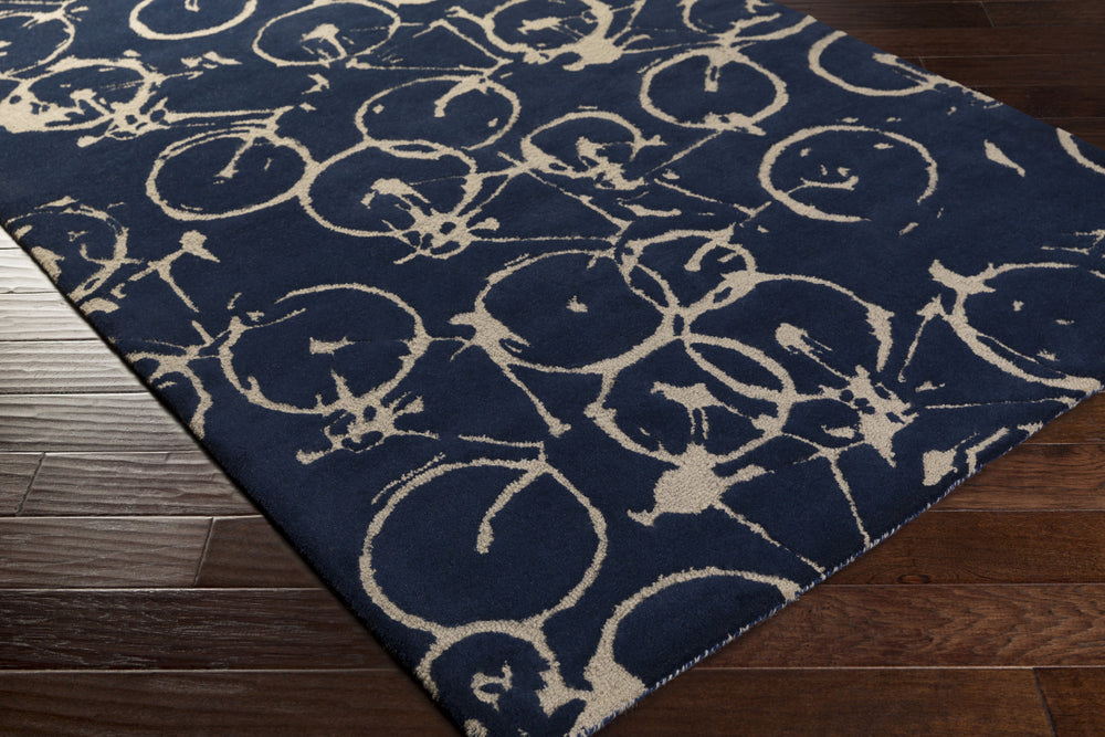 Surya Peerpressure PSR-7006 Area Rug by Mike Farrell 5x8 Corner Feature