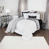Rizzy BQ4542 Rappaport White Bedding Lifestyle Image