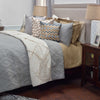 Rizzy BT1813 Tapper Grey Gray Bedding Lifestyle Image