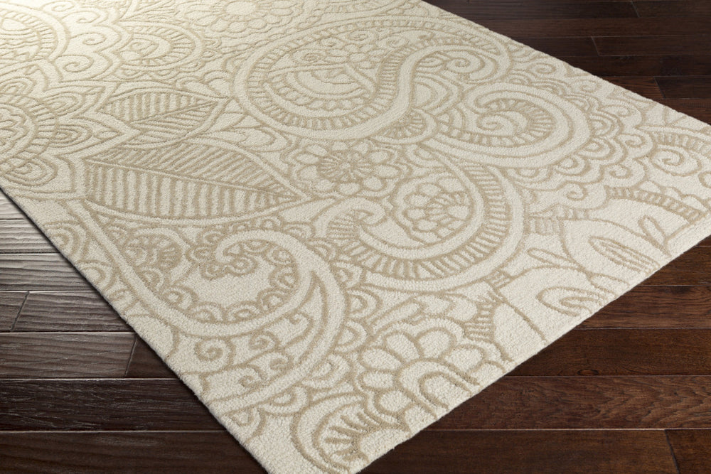 Surya Queensland QSL-1000 Area Rug Corner Shot Feature