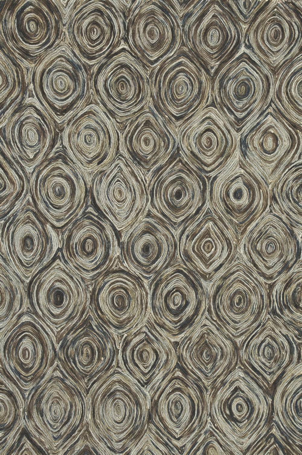 Loloi Rowan RW-02 Charcoal/Brown Area Rug