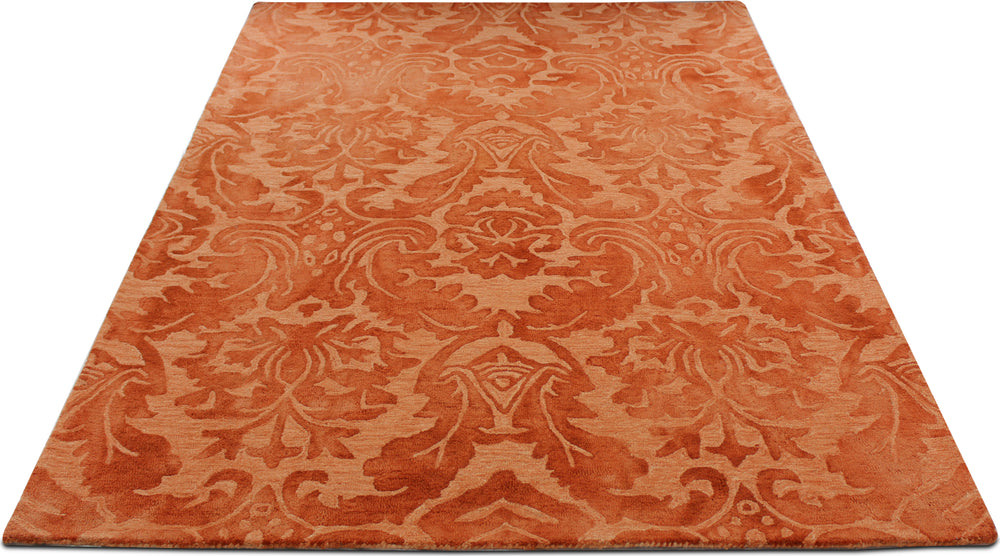 Dalyn Rubio RU1 Orange Area Rug Main Image Feature