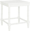 Safavieh Liviah Modern Coastal 22'' H Bamboo Accent Table White Furniture 
