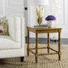 Safavieh Liviah Coastal 22'' H Bamboo Accent Table Brown Furniture  Feature