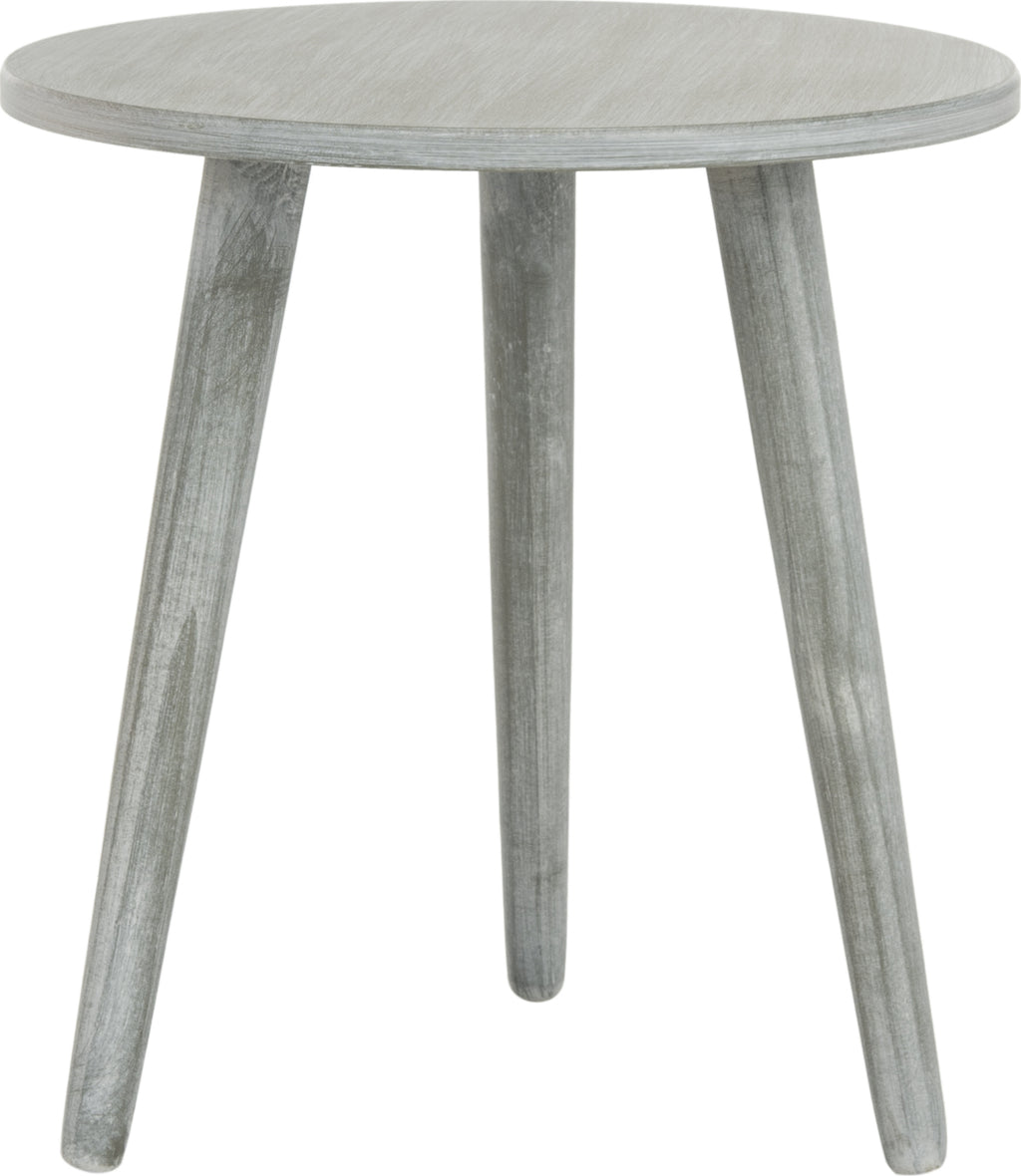 Safavieh Orion Round Accent Table Slate Grey – Incredible Rugs and Decor