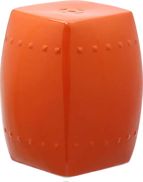 Orange deals garden stool