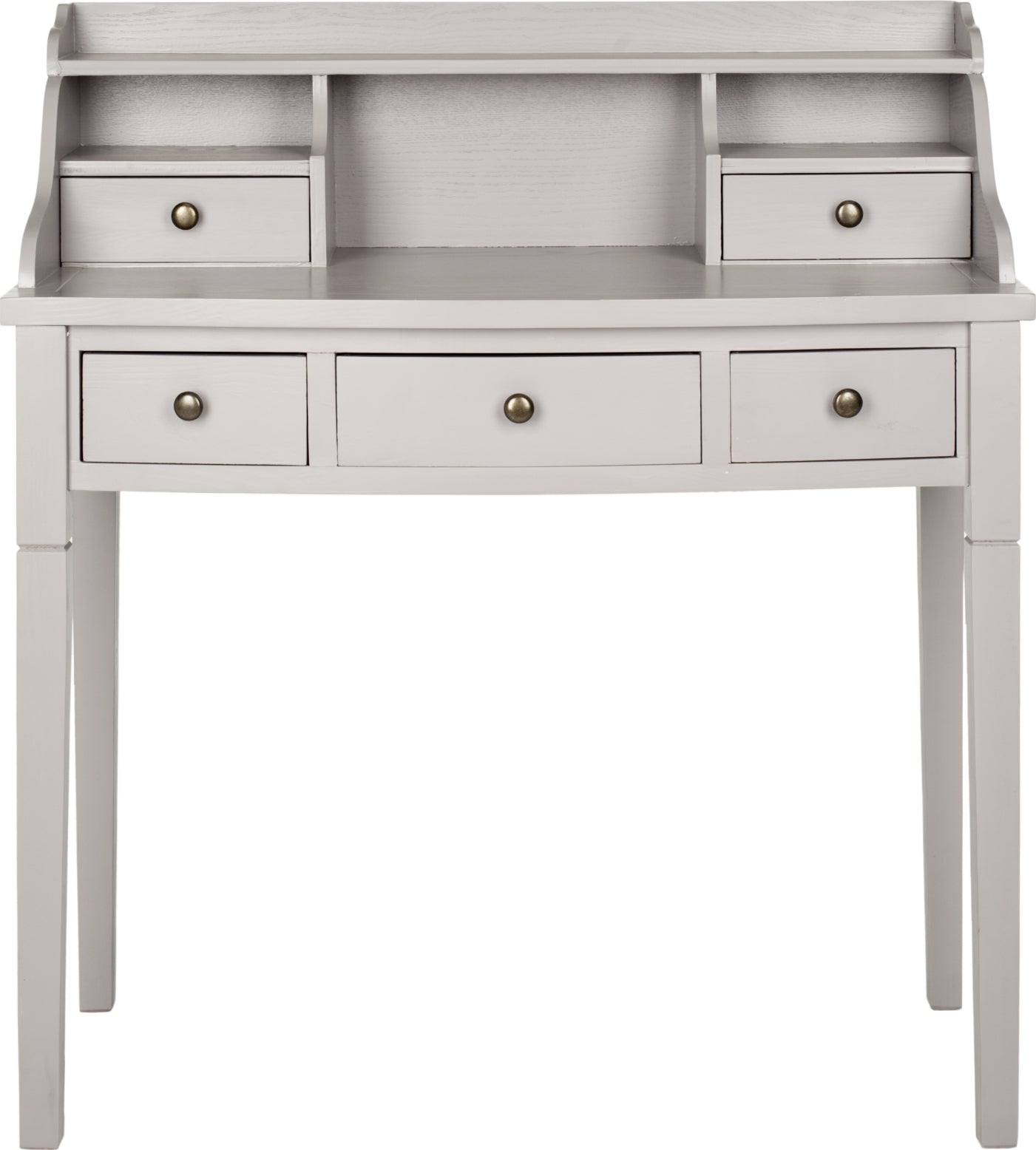 Safavieh Landon 5 Drawer Writing Desk Quartz Grey Furniture main image