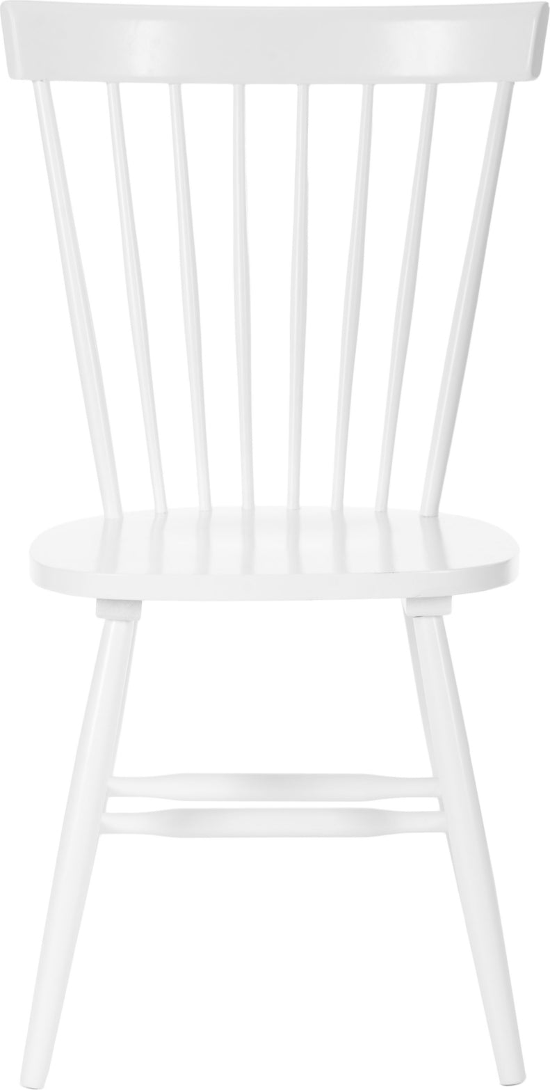 Safavieh Parker 17''H Spindle Dining Chair (SET Of 2) White Furniture main image