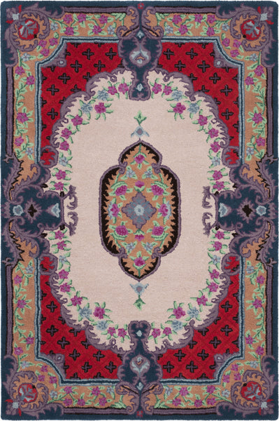 Safavieh Bellagio 535 Ivory/Pink Area Rug – Incredible Rugs and Decor