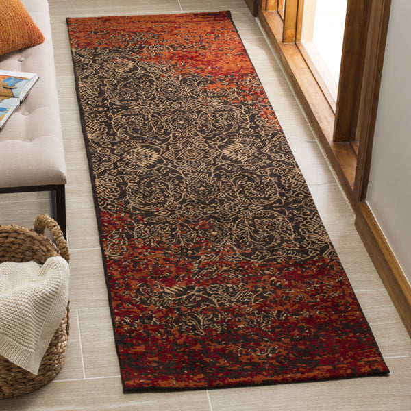 Safavieh Classic Vintage CLV224A Rust/Brown Area Rug Incredible Rugs and Decor