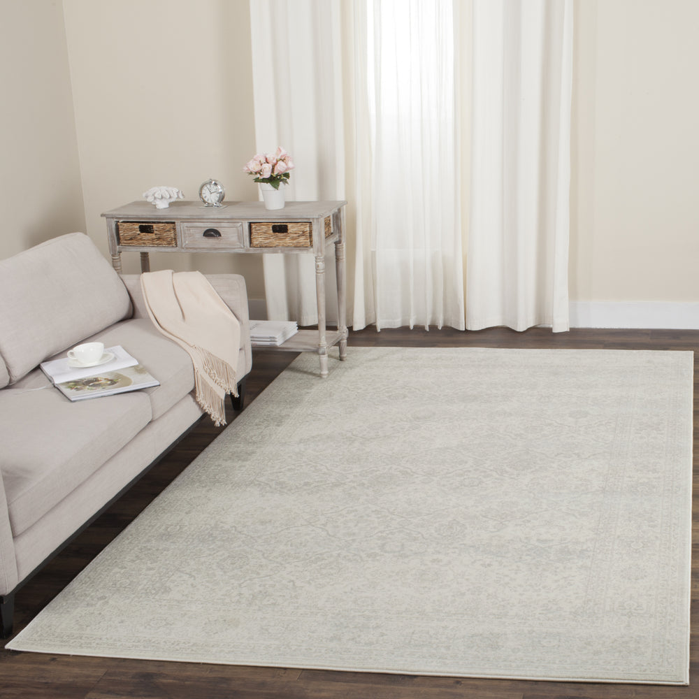 Safavieh Carnegie CNG691C Cream/Light Grey Area Rug Feature