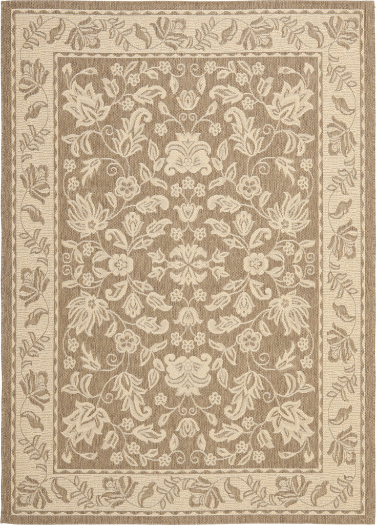 Safavieh Courtyard CY6555 Brown/Creme Area Rug main image
