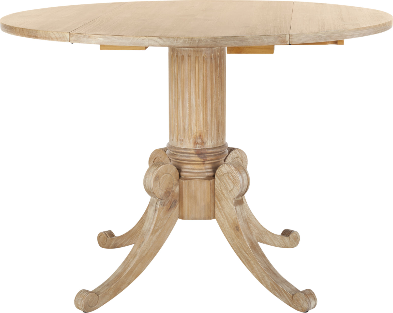 Safavieh Forest Drop Leaf Dining Table Rustic Natural Furniture main image
