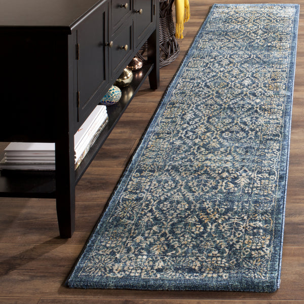 Safavieh Evoke EVK511A Navy/Gold Area Rug Incredible Rugs and Decor