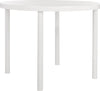 Safavieh Torin 40'' Round Dining Table White Furniture 