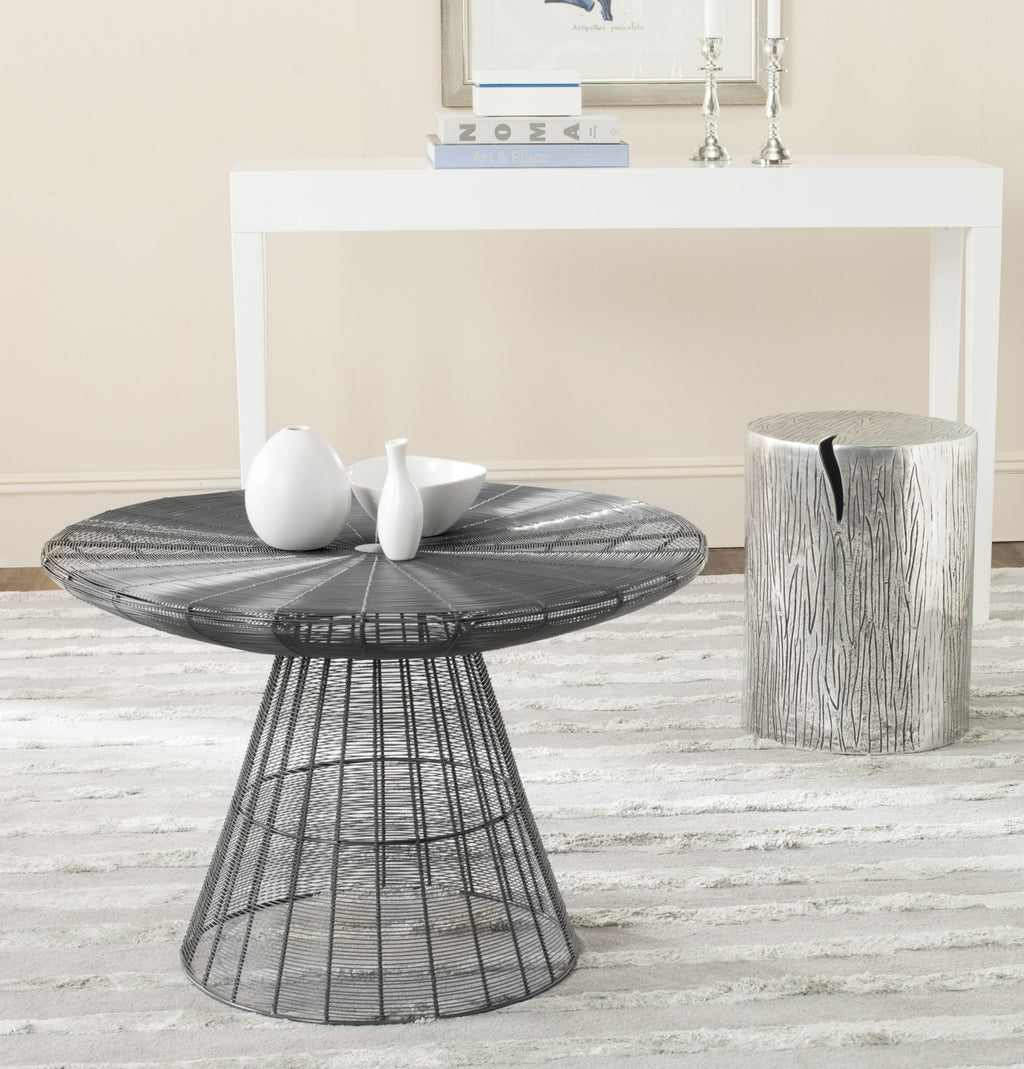 Safavieh Reginald Wire Coffee Table Grey Furniture  Feature