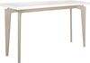 Safavieh Josef Retro Lacquer Floating Top Console White and Grey Furniture 