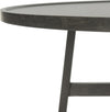 Safavieh Malone Retro Mid Century Wood Coffee Table Dark Grey Furniture 