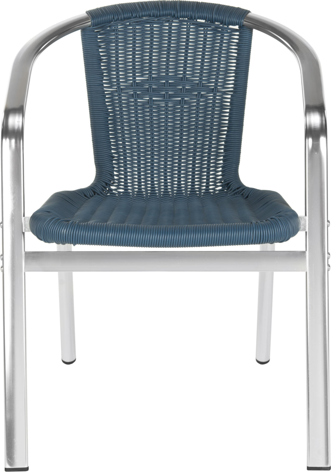 Safavieh Wrangell Indoor-Outdoor Stacking Armchair Teal Furniture main image