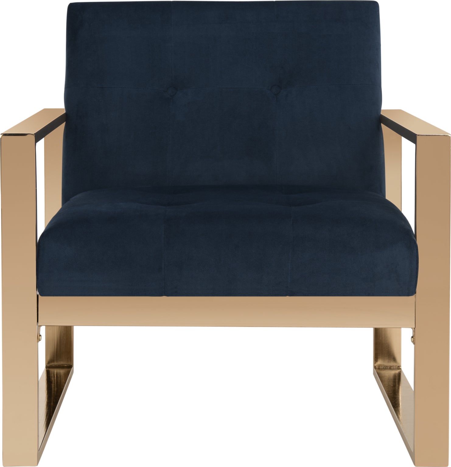 Safavieh Vasco Accent Chair Navy Furniture main image