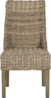 Safavieh Suncoast 18''H Rattan Arm Chair (SET Of 2) Natural Unfinished Furniture main image