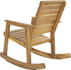 Safavieh Alexei Rocking Chair Natural Brown Furniture 