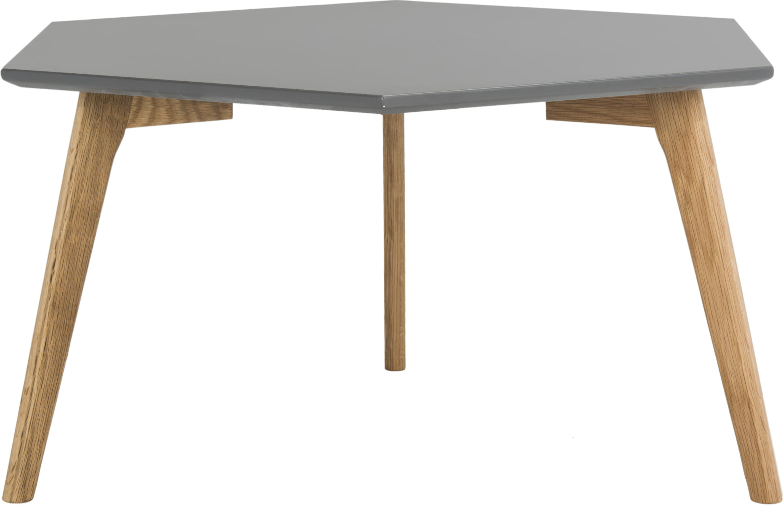 Safavieh Hexagon Coffee Table Grey Furniture main image