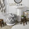 Safavieh Santori Rattan Jar Basket Grey and Natural Furniture  Feature