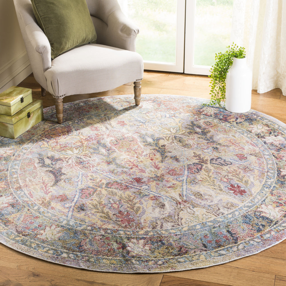 Safavieh Harmony HMY409P Light Purple/Rose Area Rug Feature