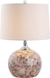 Safavieh Nikki 225-Inch H Shell Table Lamp Cream Mirror main image