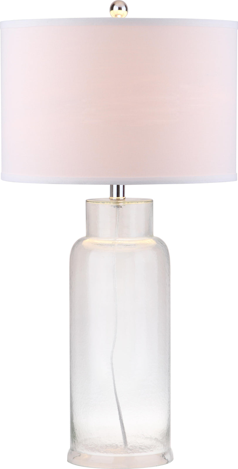 Safavieh Bottle 29-Inch H Glass Table Lamp Clear Mirror main image