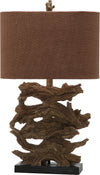Safavieh Forester 2675-Inch H Table Lamp Brown Mirror 
