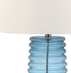 Safavieh Yantley 28-Inch H Table Lamp Blue Mirror 