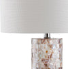 Safavieh Boise 275-Inch H Table Lamp Cream Mirror 