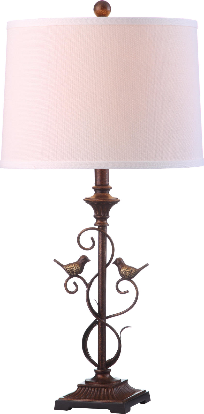 Safavieh Birdsong 28-Inch H Table Lamp Oil-Rubbed Bronze Mirror main image