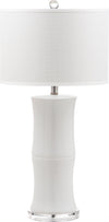 Safavieh Bamboo 29-Inch H Table Lamp White 