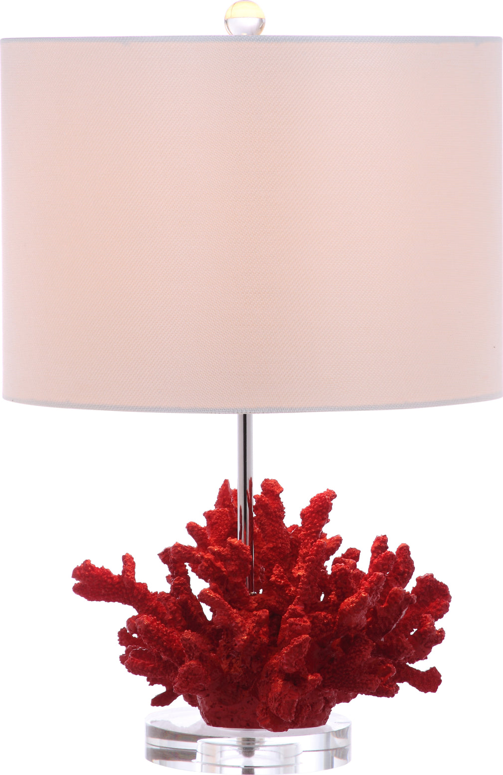 Safavieh Coral Reef 2125-Inch H Table Lamp Red main image