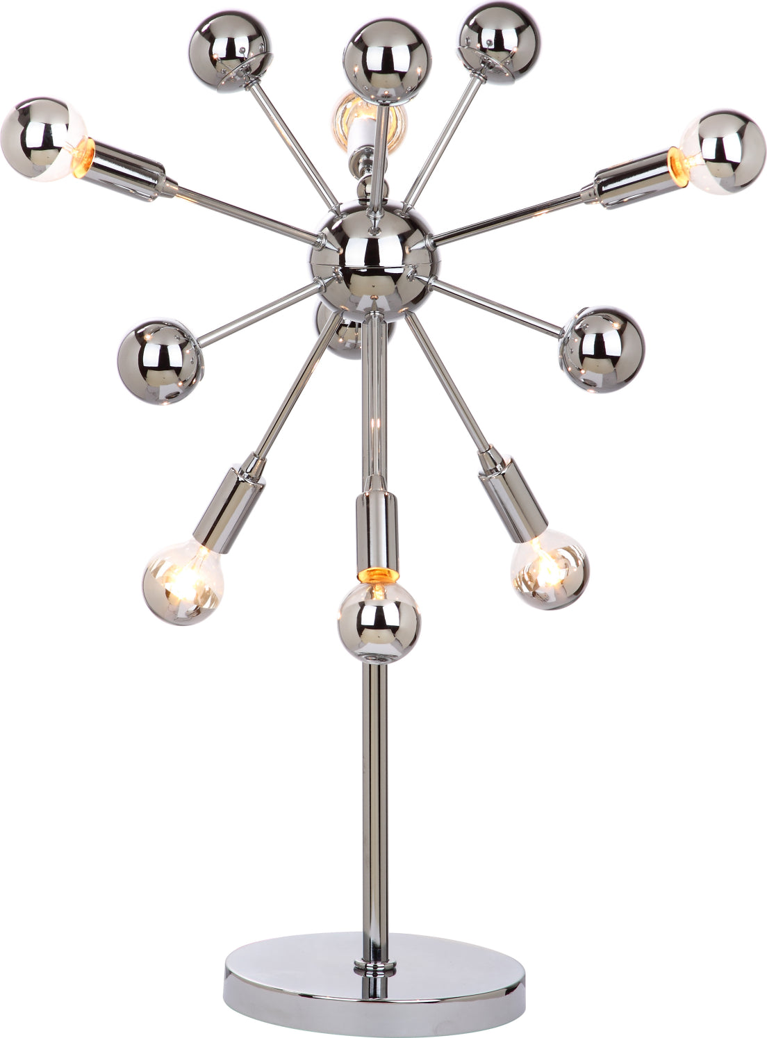 Safavieh Solar Sputnik 6 Light 235-Inch H Table Lamp Chrome main image