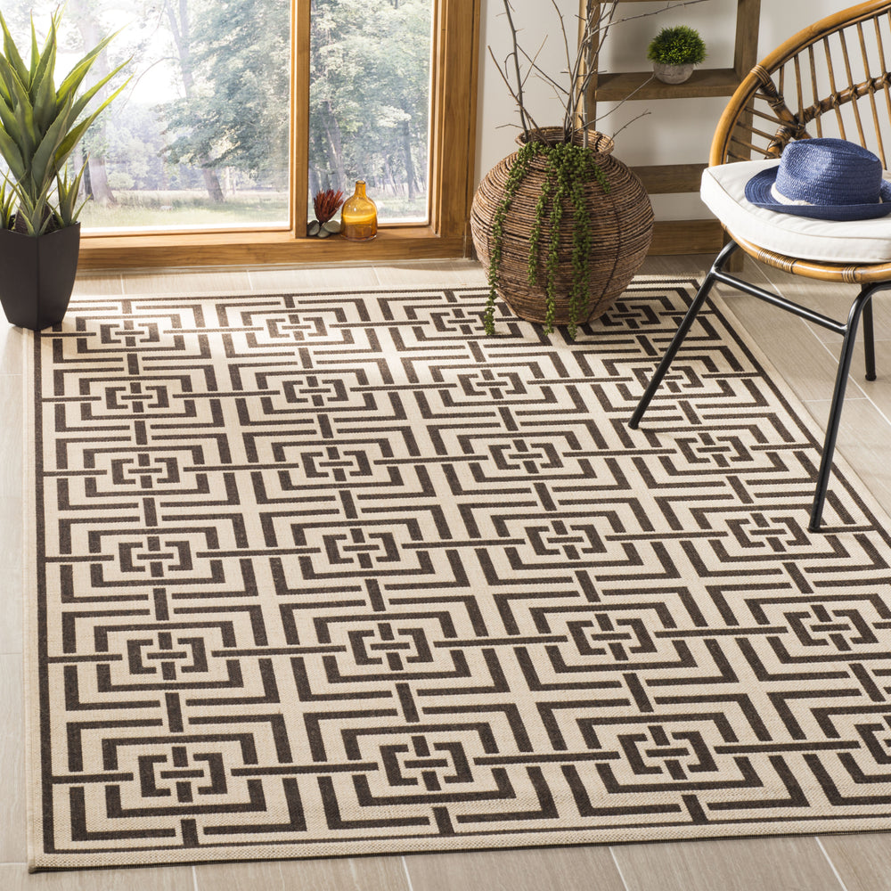 Safavieh Linden LND128B Natural/Brown Area Rug Feature