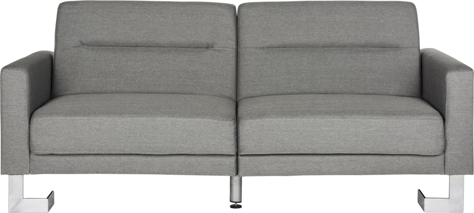 Safavieh Tribeca Foldable Sofa Bed Grey and Silver Furniture main image