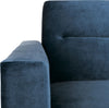 Safavieh Tribeca Foldable Sofa Bed Navy and Silver Furniture 
