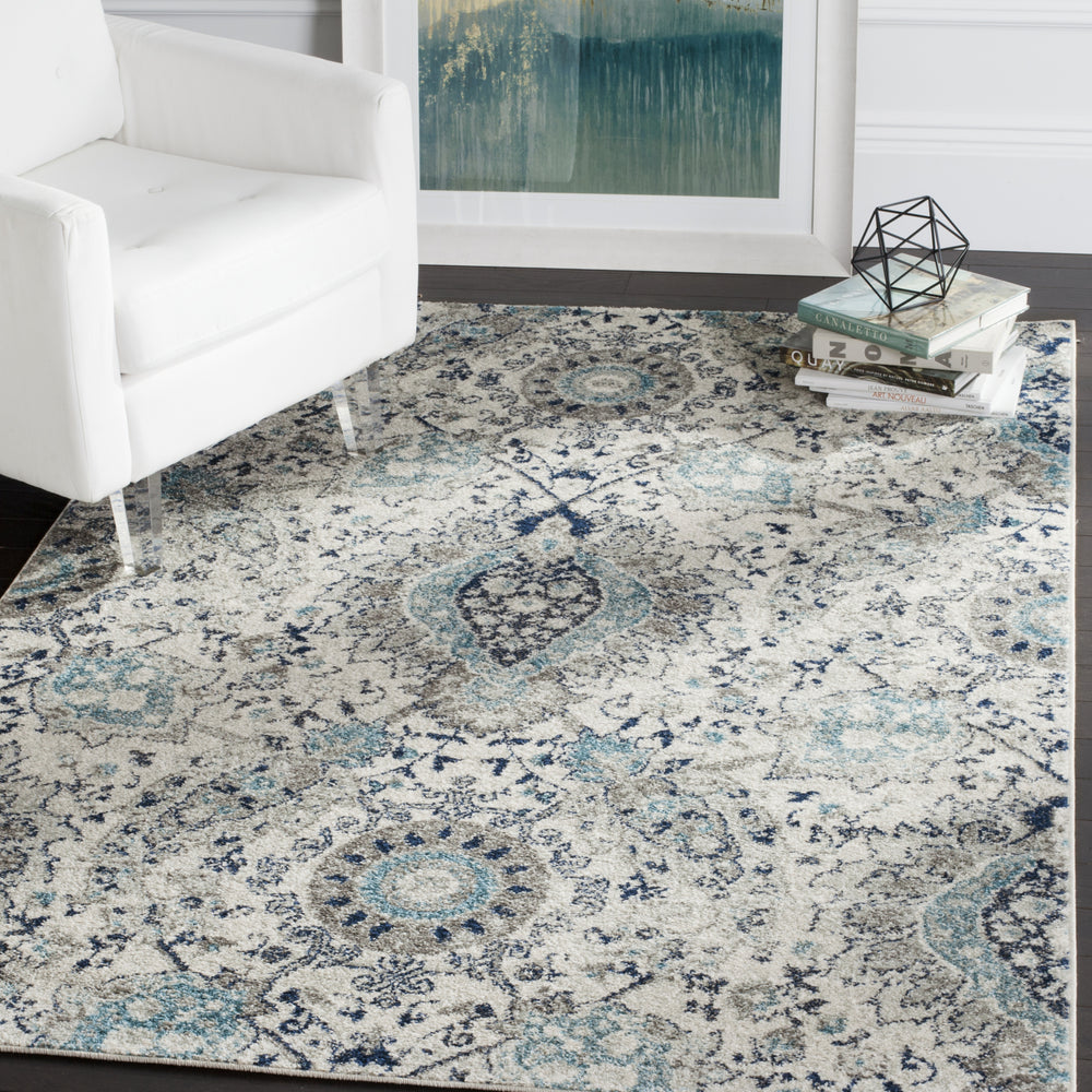Safavieh Madison MAD600C Cream/Light Grey Area Rug Feature