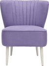 Safavieh Morgan Accent Chair Lavender and Eggshell Furniture main image