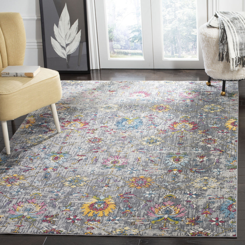 Safavieh Merlot MER107F Grey/Multi Area Rug Feature