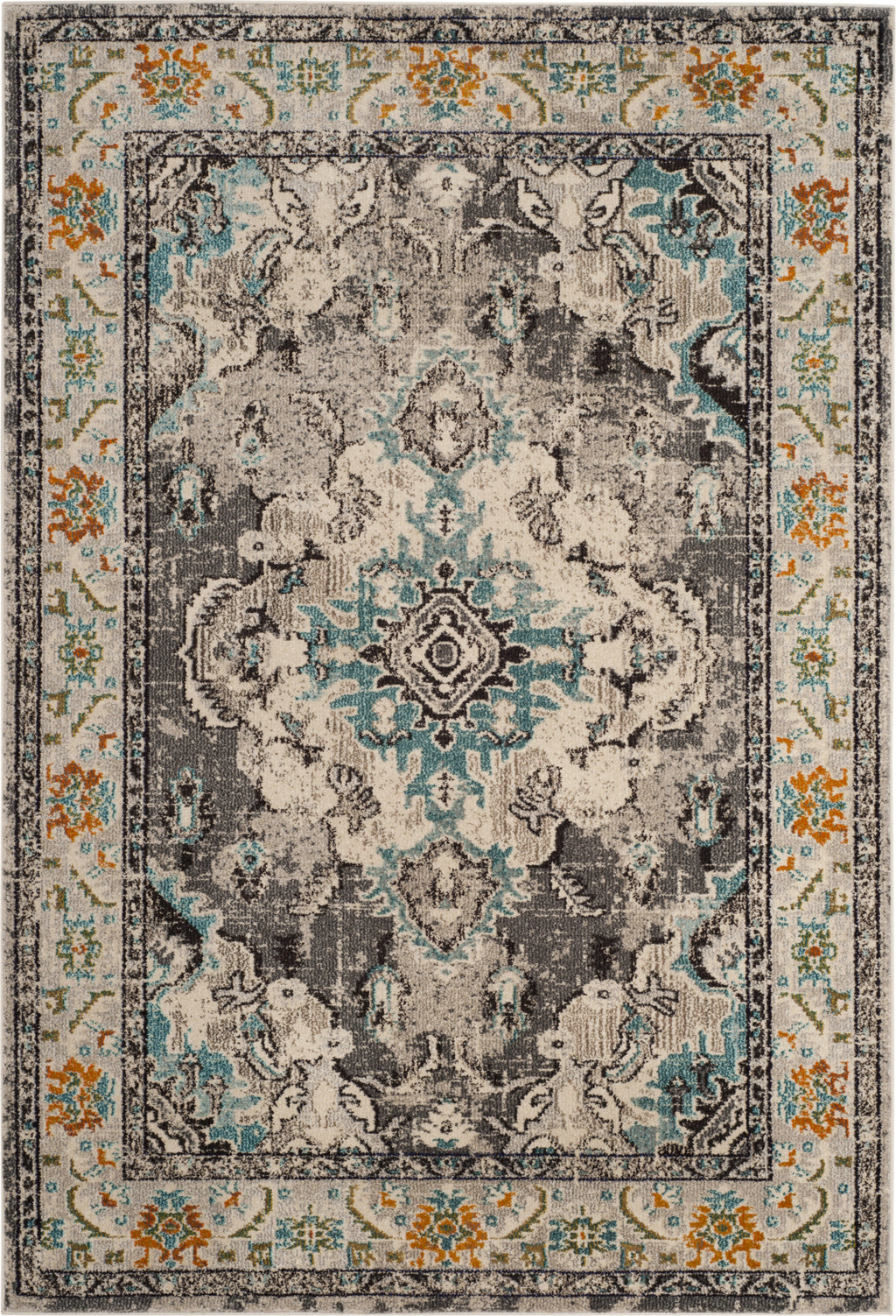 Safavieh Monaco MNC243G Grey Light Blue Area Rug Incredible Rugs And safavieh-monaco-mnc243g-grey-light-blue-area-rug-incredible-rugs-and